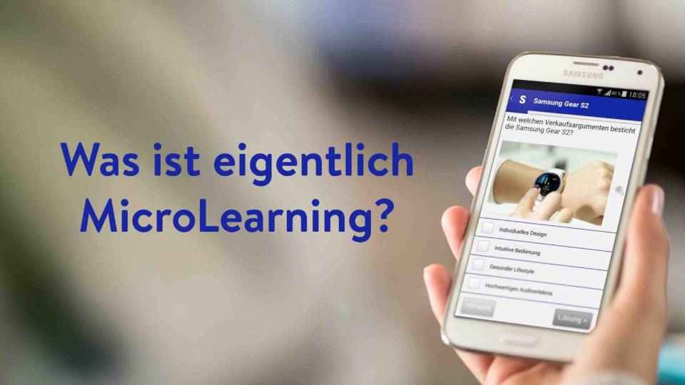 MicroLearning gilt als besonders effizient und wird häufig im E-Learning eingesetzt